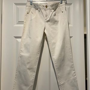Tory Burch white jeans